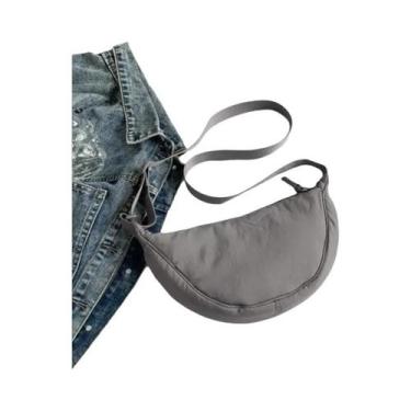 Imagem de Bolsa Feminina Impermeável Acolchoada Estilo Dumpling, Versátil, De Om