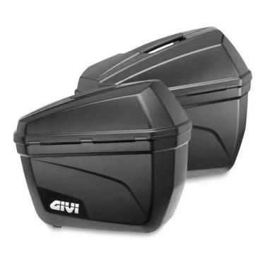 Imagem de Par Bau / Bauleto Givi E22n E22 Lateral 22 Litros Preto