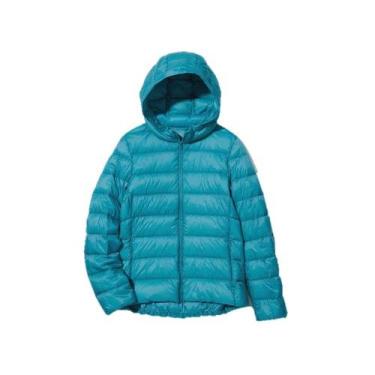 Imagem de Parka Uniqlo Ultra Light Down Turquesa Casaco Feminino, Azul, G