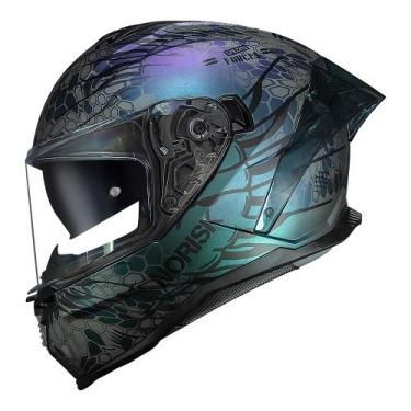 Imagem de Capacete Norisk Strada 2 Cobra Fosco C/ Óculos Masculino e Feminino, 5