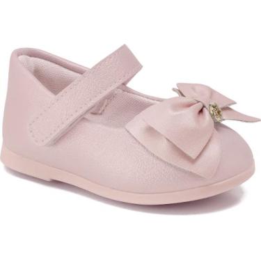 Imagem de Sapatilha Klin Princesa Baby Rosa Claro 125171, Rosa, 20