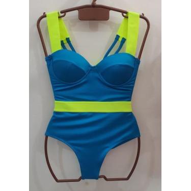 Imagem de Maiô Feminino Tam M - Preta vest 