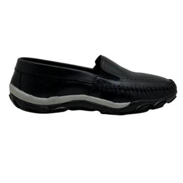Imagem de Sapato Mocassim Masculino Couro Darlo Sapatilha Classico 403, 41, Pret