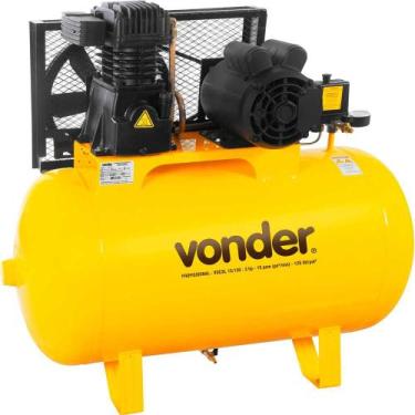 Imagem de Compressor de ar VDCSL 15/130, 3,0 cv trifásico, 220 V ~/380 V~, VONDE