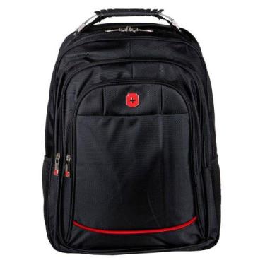 Imagem de Mochila Executiva Swissland para Notebook Preto/vermelho - YINS, Preto