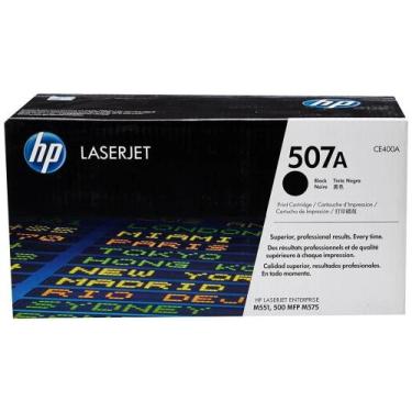 Imagem de Toner Original HP CE400A 507A Preto  Aproximadamente 5.500 Páginas M55