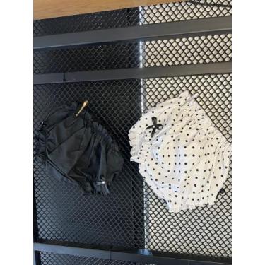 Imagem de Conjunto Bebê Luxo Calcinha bunda rica baby algodão - Sneakers, Preto,