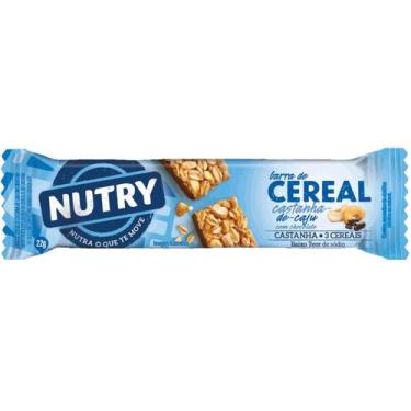 Imagem de Barra de Cereal (22g) - Sabor: Castanha de Caju com Chocolate - Nutry