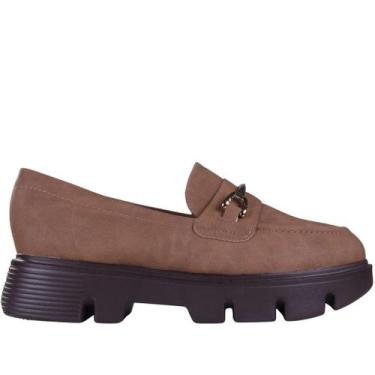 Imagem de Mocassim Feminino Modare Tratorado 7409.102 Castanho, 38
