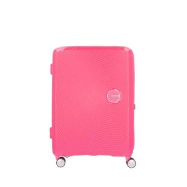 Imagem de Mala de Viagem American Tourister Média Curio Rosa Vibrante