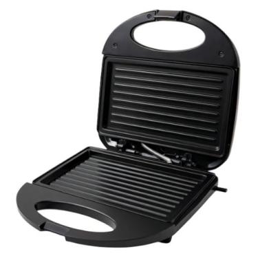 Imagem de Sanduicheira Elétrica Antiaderente Compacta Aquecer 750w - Tomate, 110