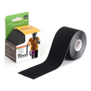 Imagem de Bandagem Elástica Adesiva Tmax 5mx5cm Preta - Multi