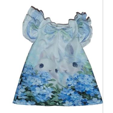 Imagem de Vestido Infantil Menina Bebê Páscoa Temático Festa - belos e belas, Fl