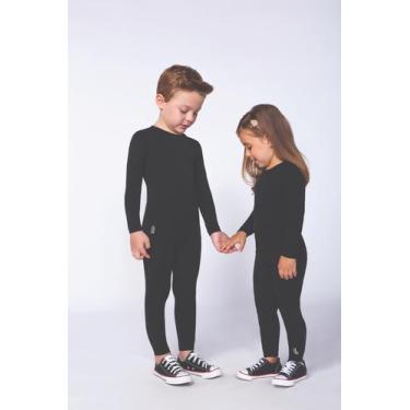 Imagem de Calça Infantil Térmica Preta Warm Lupo Kids, 73000-001,Unissex., 04