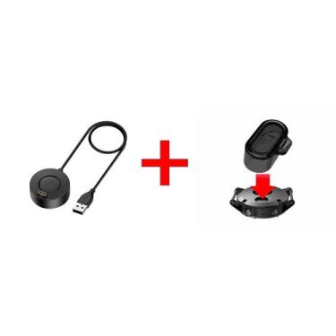 Imagem de Kit Cabo + Tampa Conector compativel com Garmin Fenix 8 7 Epix Instinc
