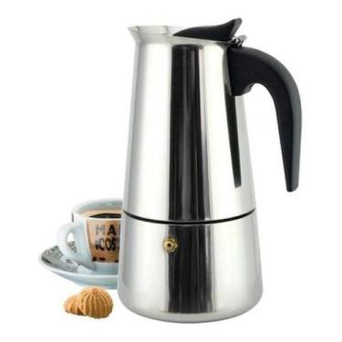 Imagem de Cafeteira Italiana Expresso Wincy 6 Xícaras Prata 300 Ml