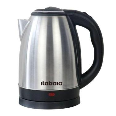 Imagem de Chaleira Elétrica Itatiaia Essencial 1200W 1,8L Aço Inox com Base Remo