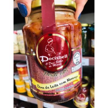 Imagem de Doce de Leite c/ Morango 660g - Docisbell