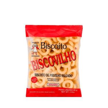 Imagem de Biscoito de Polvilho Salgado Biscovilho Grannieri  80g