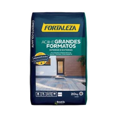 Imagem de Argamassa ACIII-E Grandes Formatos 20kg Branco para Revestimentos Fort