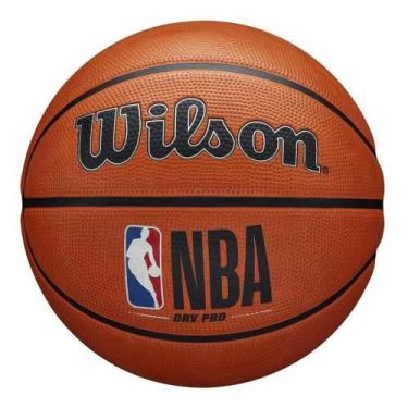 Imagem de Bola de Basquete Wilson NBA DRV Pro Tamanho 6 Laranja
