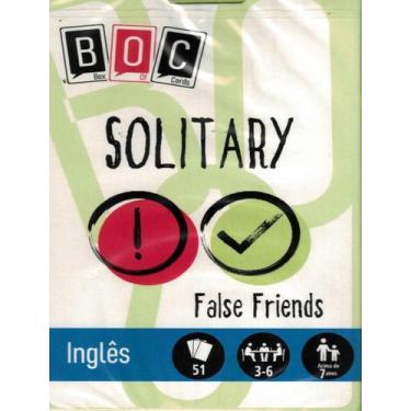 Imagem de Livro - Boc 25 - Solitary - BOC-BOX OF CARD, 1, 6 x 9.2