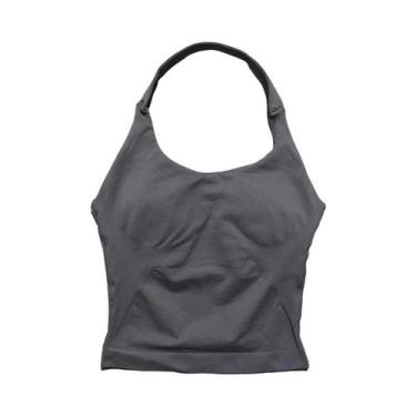 Imagem de Top De Yoga Feminino De Secagem Rápida E Alta Elasticidade, Sem Costur