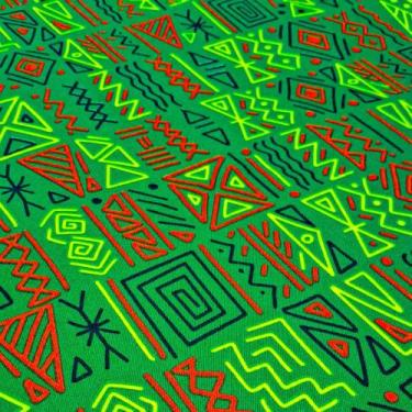 Imagem de 3 Metros Tecido Oxford Estampado Africano 100% Poliéster Estampas:122 