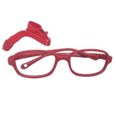 Imagem de Óculos Silmo TR867 Vermelho tam 46 infantil - Silmo Kids