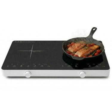 Imagem de Fogão Cooktop 2 Bocas Indução Portátil 3500W Bivolt Sou Energy - Fogão