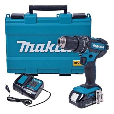 Imagem de Parafusadeira Furadeira Impacto Makita DHP482 18V 1 Bateria, 18V