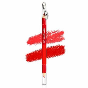 Imagem de Lápis Cortono Labial Duo Hora do Chá Mia Make C/ Apontador 1,2g -, Ver