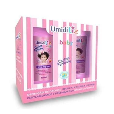Imagem de Kit Umidiliz Baby Menina Shampoo e Condicionador, 150 ml, Muriel, Muriel