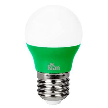 Imagem de Kian - Lâmpada Led Bolinha 3W Verde Bivolt