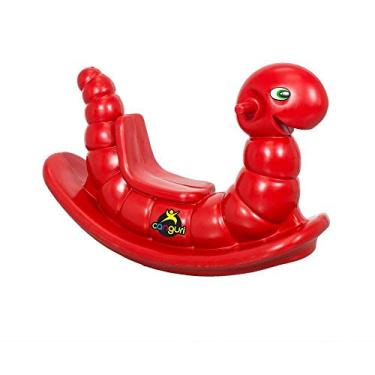 Imagem de Gangorra Minhoquinha Infantil Canguri Nhoca Vermelha