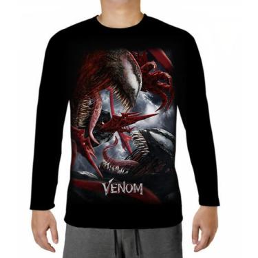 Imagem de Blusa Camiseta Manga Longa 92 Venom Marvel Filme - Primus