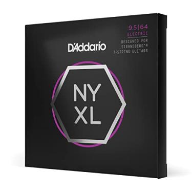 Imagem de Encordoamento Para Guitarra 7 Cordas 9.5-64 (2 Bolinhas) D'Addario NYXL09564SB