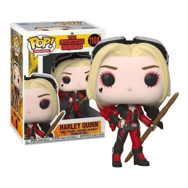 Funko Pop Arlequina Harley Quinn Wrapped Bomb 299 DC Heroes com o