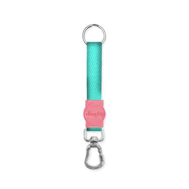 Imagem de Chaveiro Premium Classic Aquamarine Rosa Dog Trip Brasil