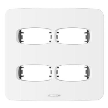 Imagem de Placa 4 Módulos + Suporte 4X4 - Alumbra Gracia - 85305