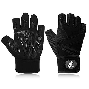 Imagem de Kiboule Luvas de treino Luvas de treino de musculação respiráveis Luvas de treino de ginástica