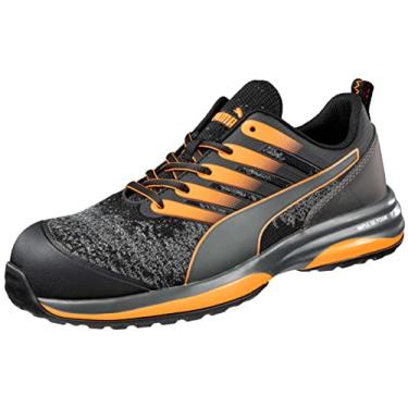 Imagem de PUMA Men's, Charge Low Work Shoe Black Orange 7 M