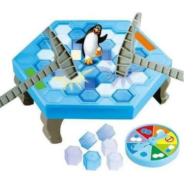 Imagem de Jogo De Mesa Quebra Gelo Do Pinguim Jogo De Tabuleiro Brinquedo Intera