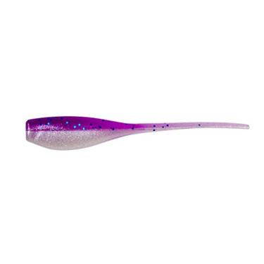 Imagem de Iscas Bobby Garland Baby Shad Crappie - Pacote com 18 (5 cm, roxo/prata)