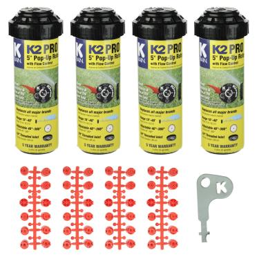 Imagem de K-Rain K2 Pro Gear Drive Pacote com 4 kit de instalação