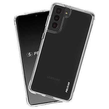 Imagem de Pelican – Pacote de proteção – Capa resistente e protetor de tela para Samsung Galaxy S21 5G – Exterior resistente – Proteção contra quedas de 3 metros – 6,2 polegadas – Transparente