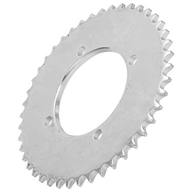 Imagem de Roda dentada traseira, roda dentada de corrente traseira resistente durável T8F 44T aço para ATV para Go Karts para Mini Moto 43cc 49cc