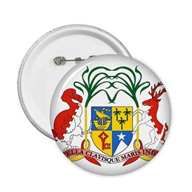 Imagem de Emblema nacional da África das Maurícios, broches, emblema, acessórios, decoração, 5 peças