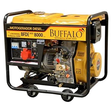 Imagem de Motogerador Diesel Buffalo 6kva Trif 127/220v P Elétrica