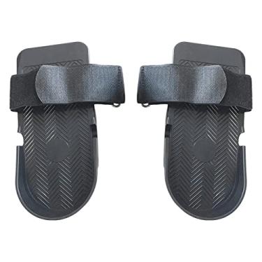 Imagem de Vaveren Pedais Elípticos Alça Alargada Fácil de Instalar Durável Antiderrapante para Escritório